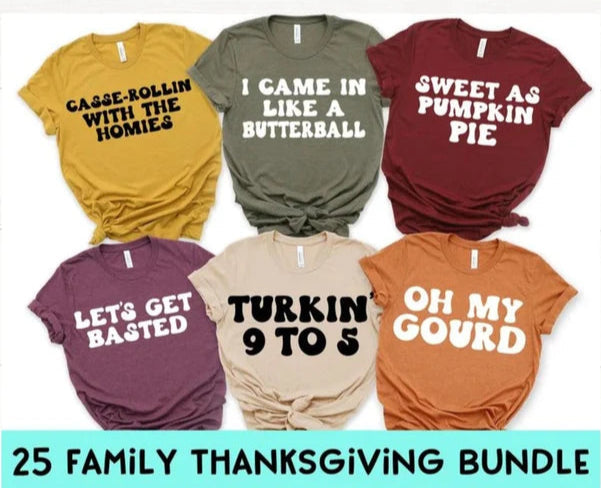 Family Thanksgiving SVG Bundle