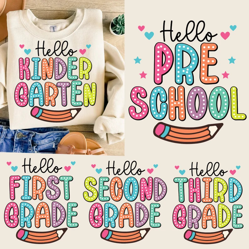 Back To School Png Bundle