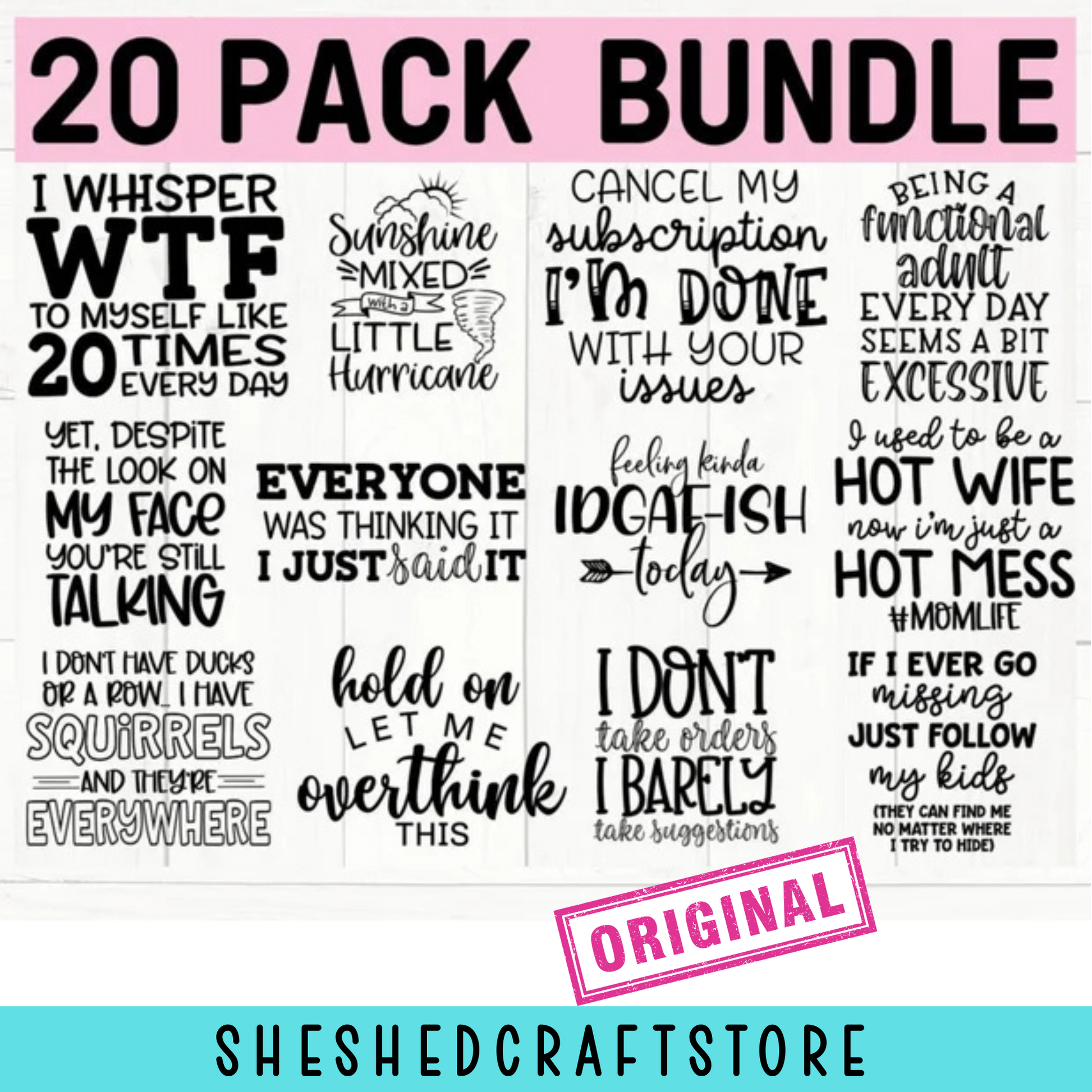 Sarcastic Svg Bundle