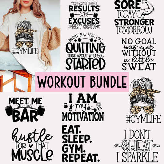 Workout Svg Bundle