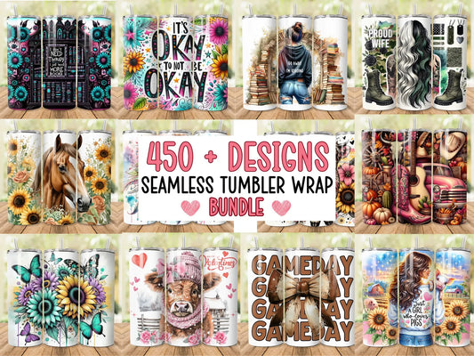 450 Plus Tumbler Wrap Bundle