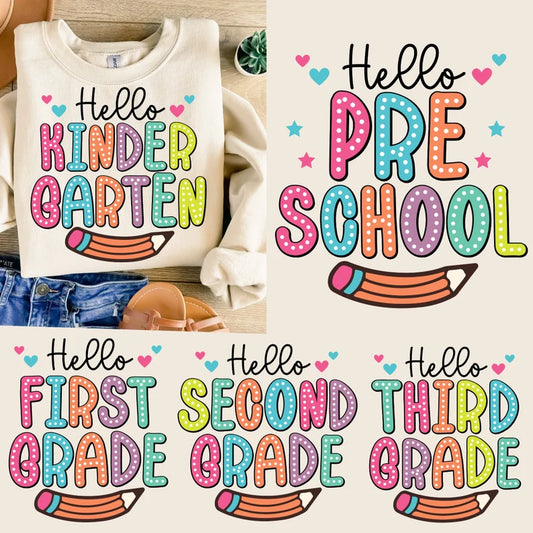 Back To School Png Bundle